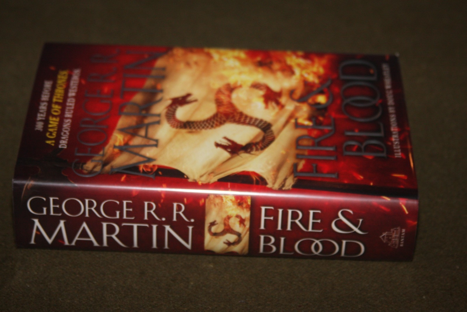 Fire & Blood by George R. R. Martin 2018 HC 1st Edition/1st Printing