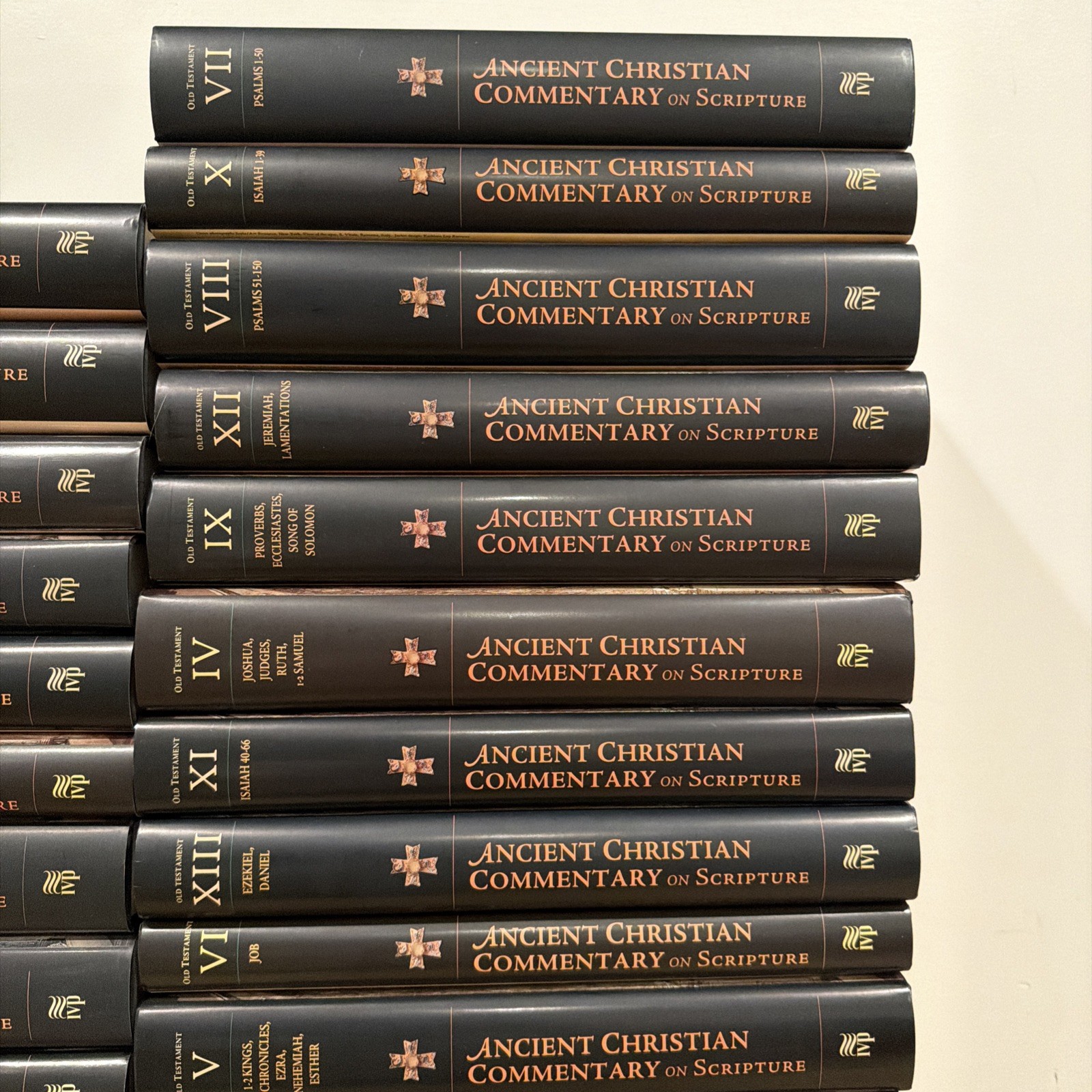 The Ancient Christian Commentary on Scripture [29 Volume Set] Hard Cover.