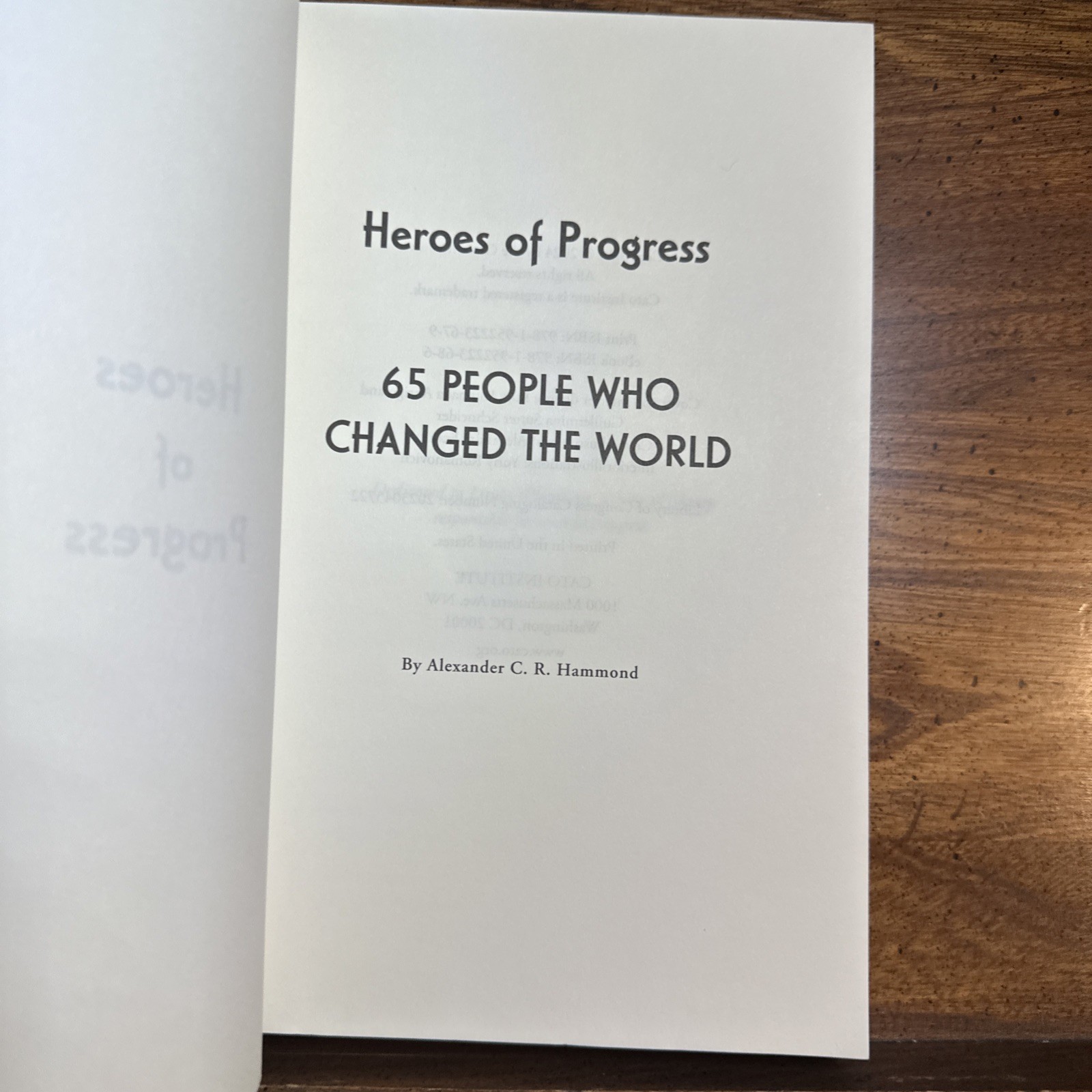 heroes of progress: 65 People Who Changed the World. NEW/2024