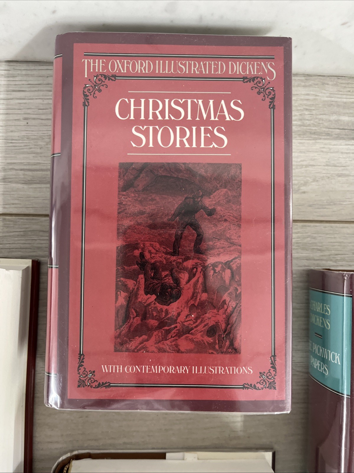Oxford Illustrated Dickens Lot 13 HC Slipcase Style Like New Classics