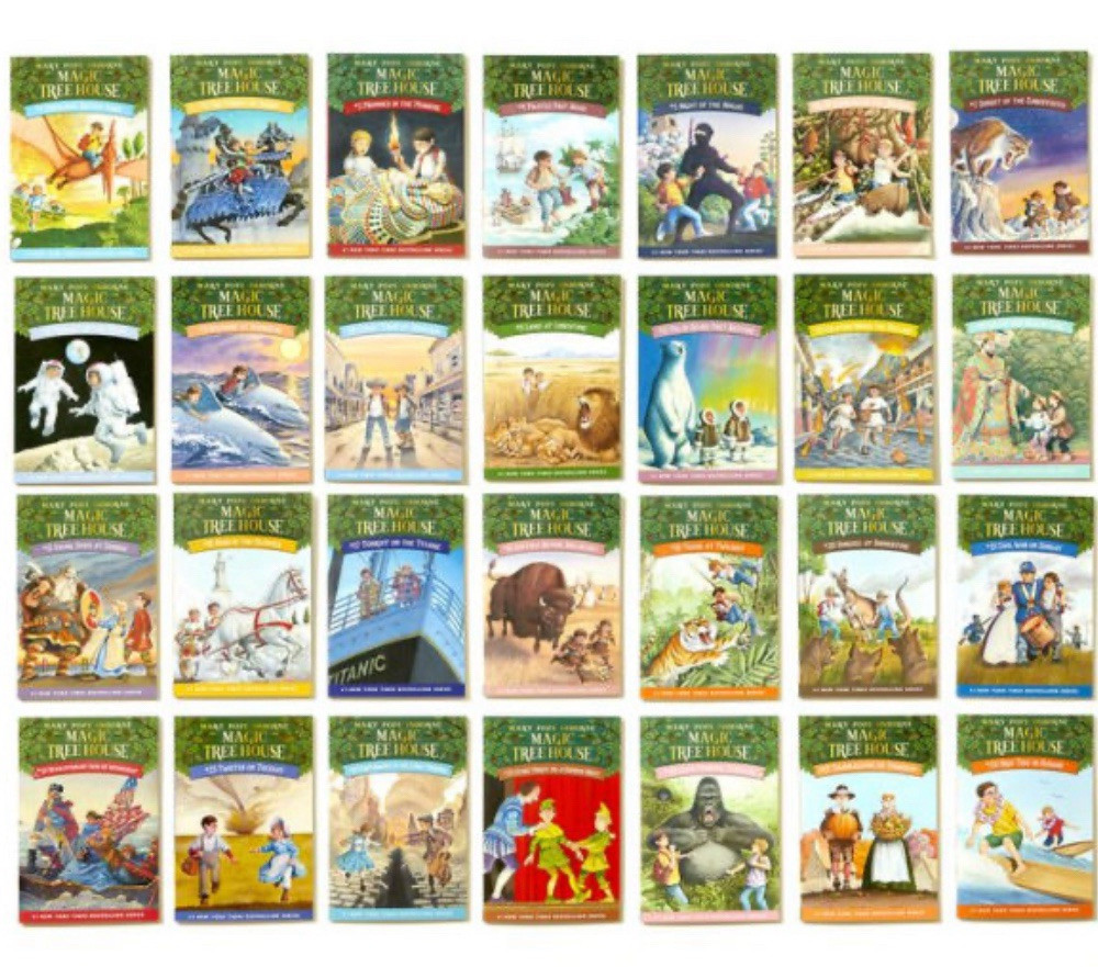 New Magic Tree House Books 1-28 Boxed Set by Mary Pope Osborne