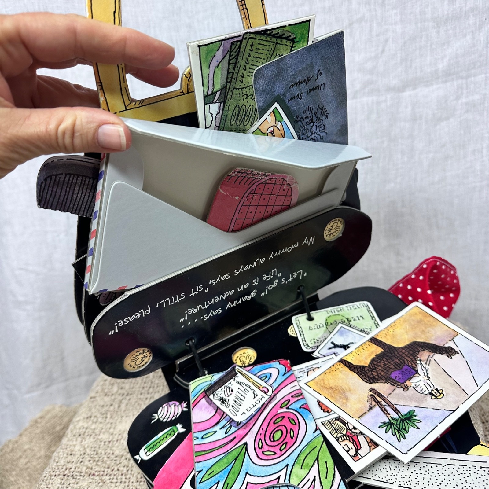 My Granny’s Purse by P. H. Hanson 2003 Children’s Board Books Vintage Rare Craft