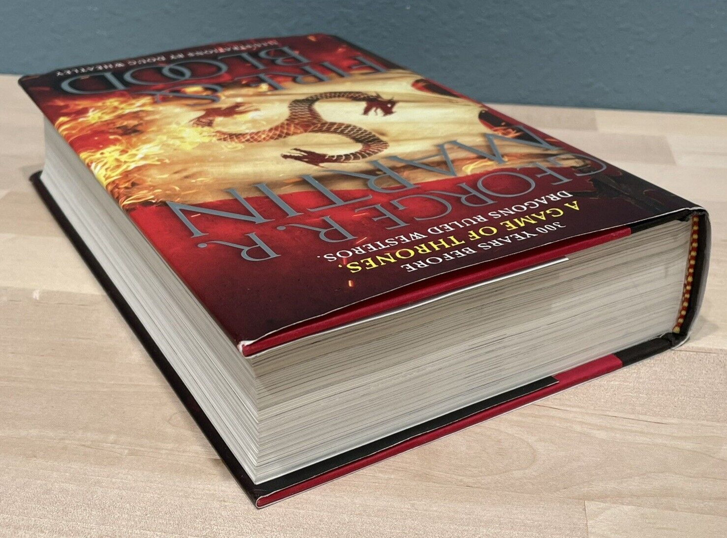 Fire & Blood George R.R Martin True 1st Edition USA Hardcover Illustrated