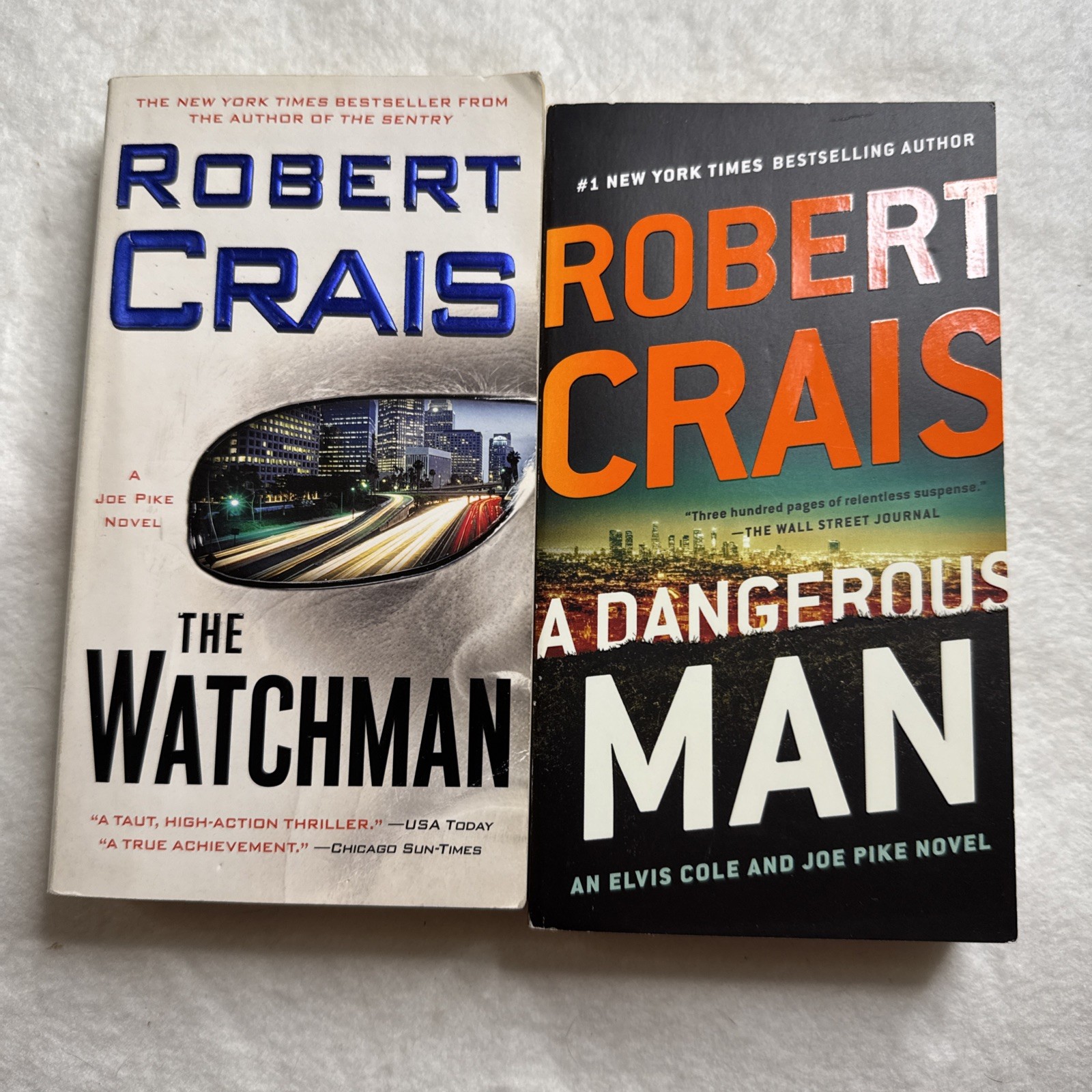 Dangerous Man(LN), Watchman (G) by Robert Crais (2020, Us-Tall Rack Paperback)
