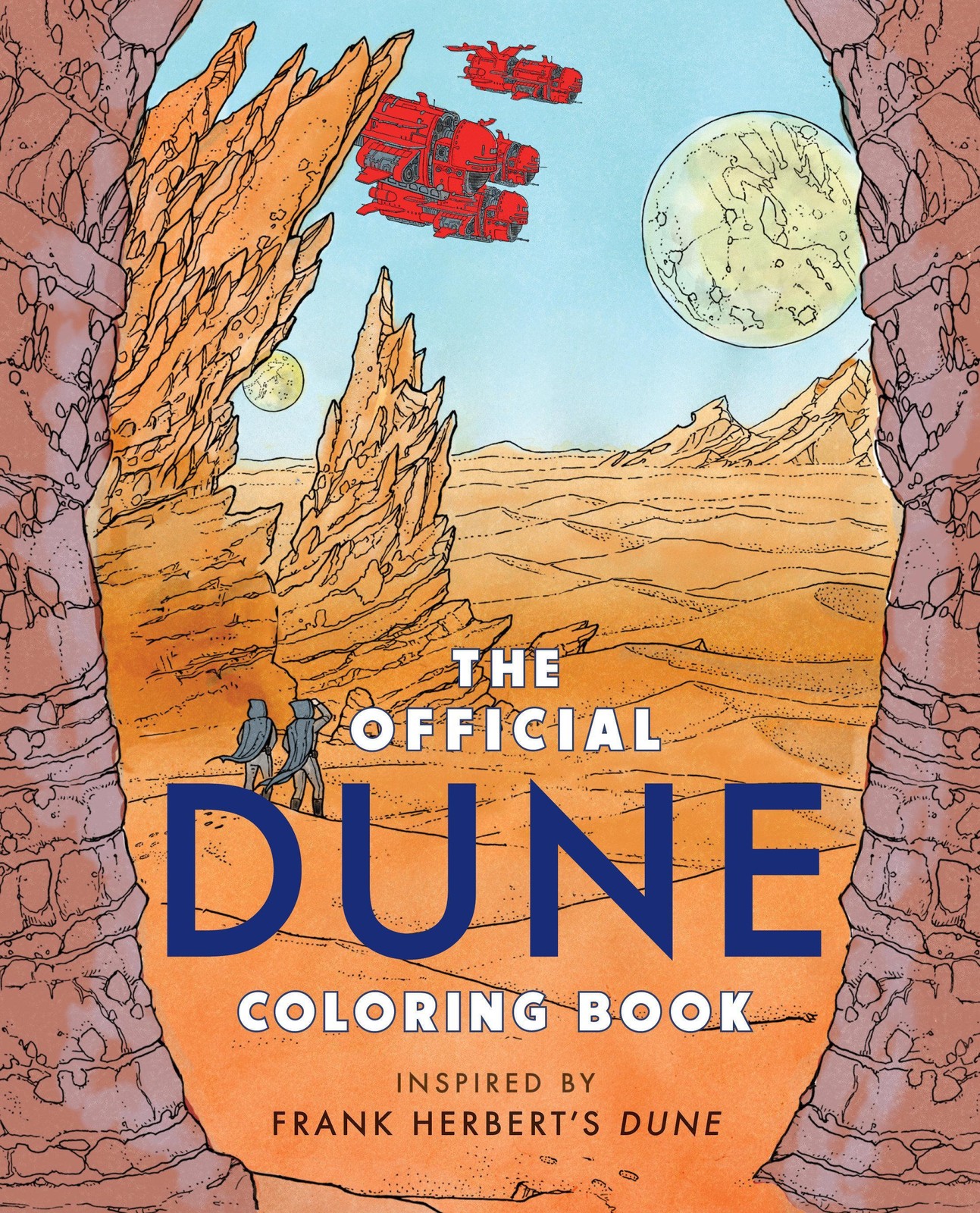 The Official Dune Coloring Book Frank Herbert