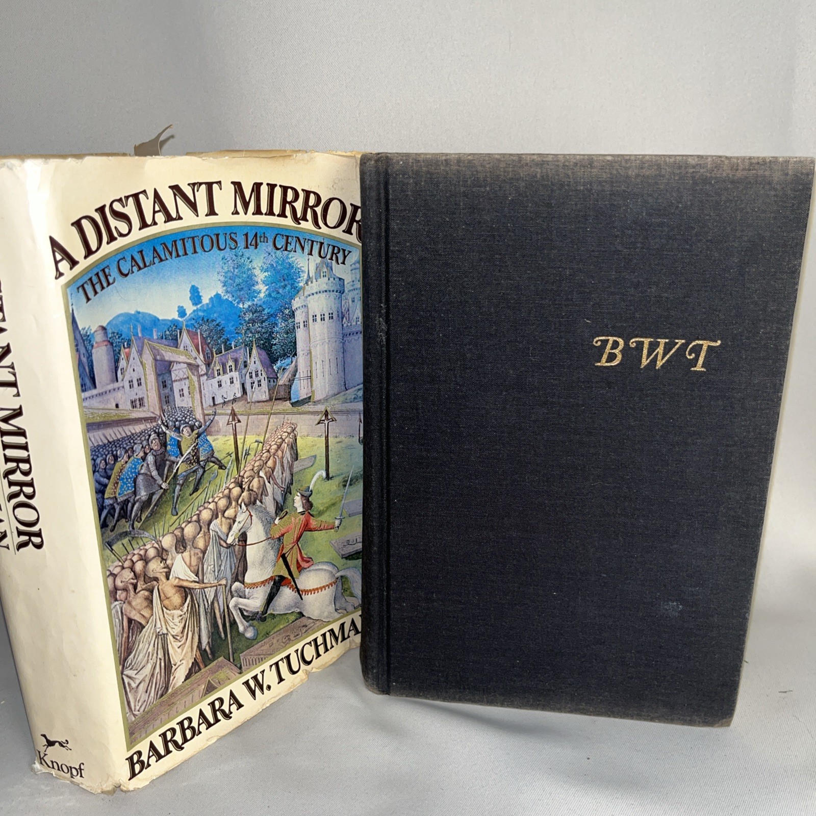 A Distant Mirror by Barbara W. Tuchman Illustrated Hardcover Vtg Book 1978