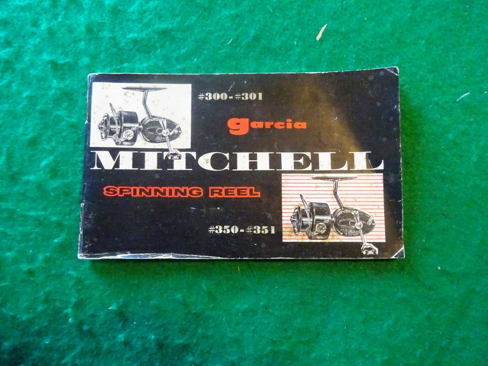 Vintage „Garcia“ Mitchell 300-301 -350 -351 63 pages info size 3 1/4″ x 5 5/8″