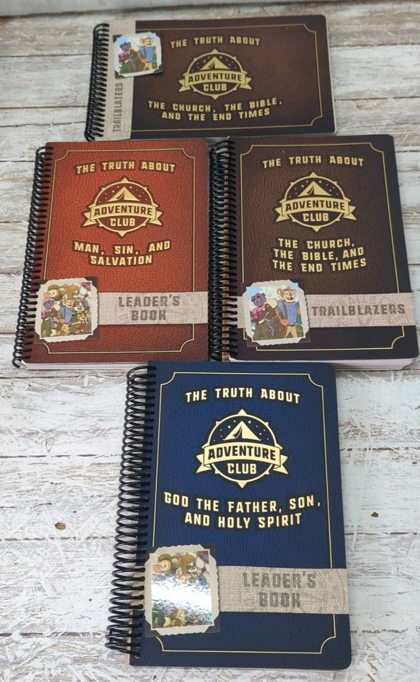 Adventure Club: The Truth About Church, Bible And End Times Trailblazers Lot 4