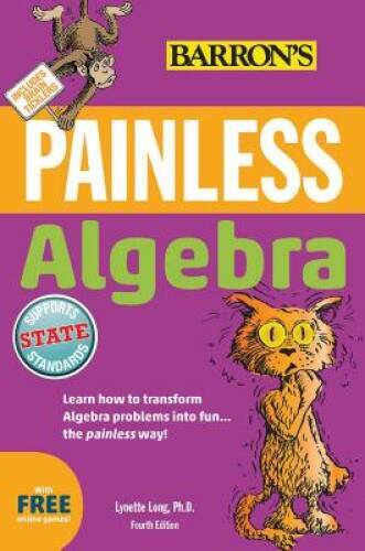 Painless Algebra (Painless Series) – Paperback – VERY GOOD