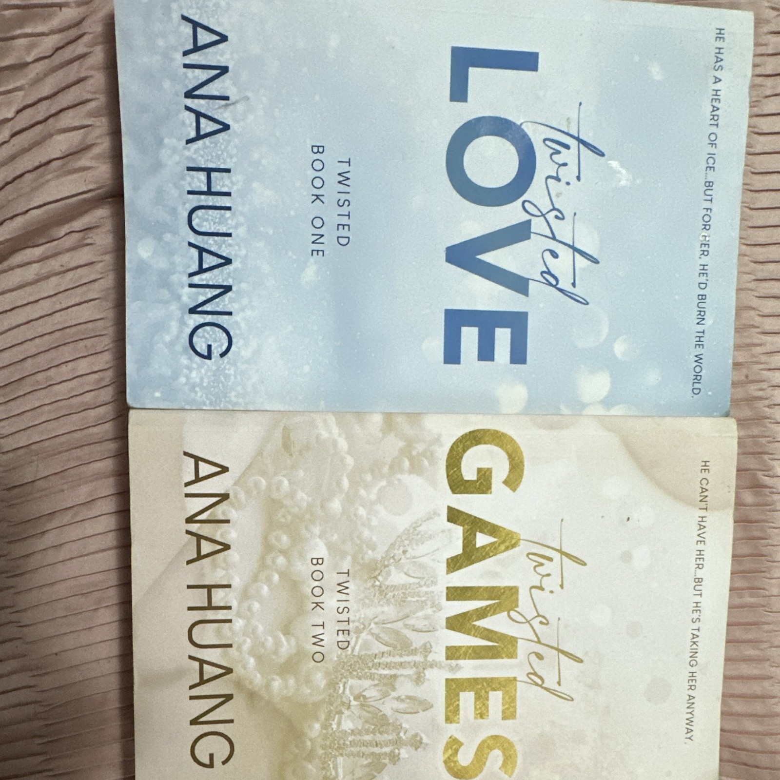 Ana Huang Twisted Series Complete 4 Book Paperback Set: Love Games Hate Lies
