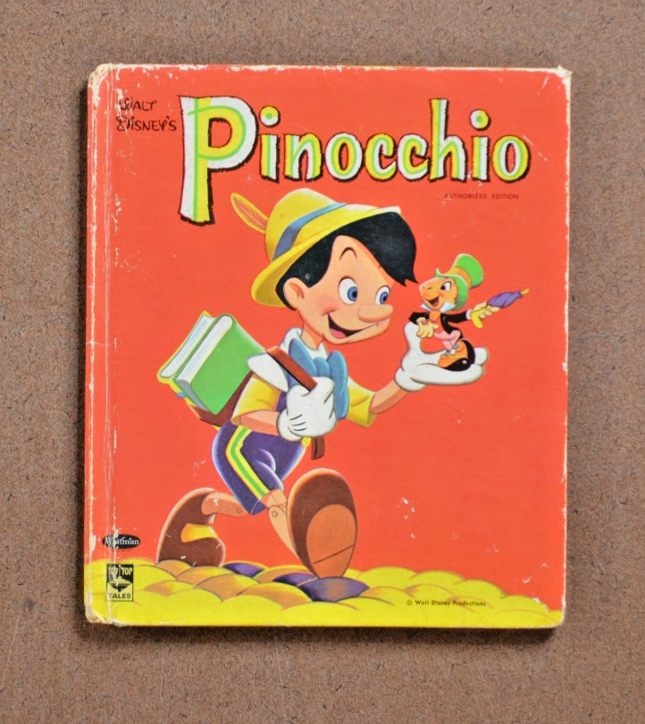 Vintage Walt Disney’s Pinocchio by Dorthy Haas 1961 Whitman Publishing