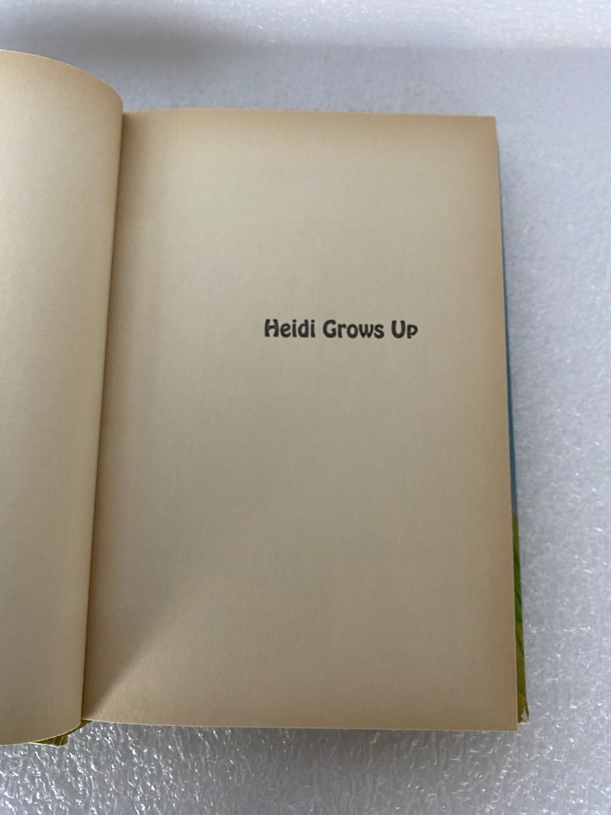 Vintage 1971 “HEIDI Grows Up” By Charles Tritten Whitman Classics Hardcover Book