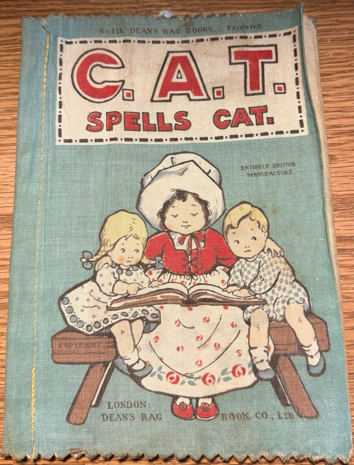 1910’s “C. A. T.” Spells, Dean’s Rag Book, British London, “Quite Indescribable”