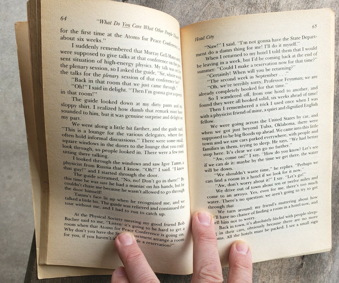 What Do You Care What Other People Think? Richard P. Feynman, 1989 Bantam Books
