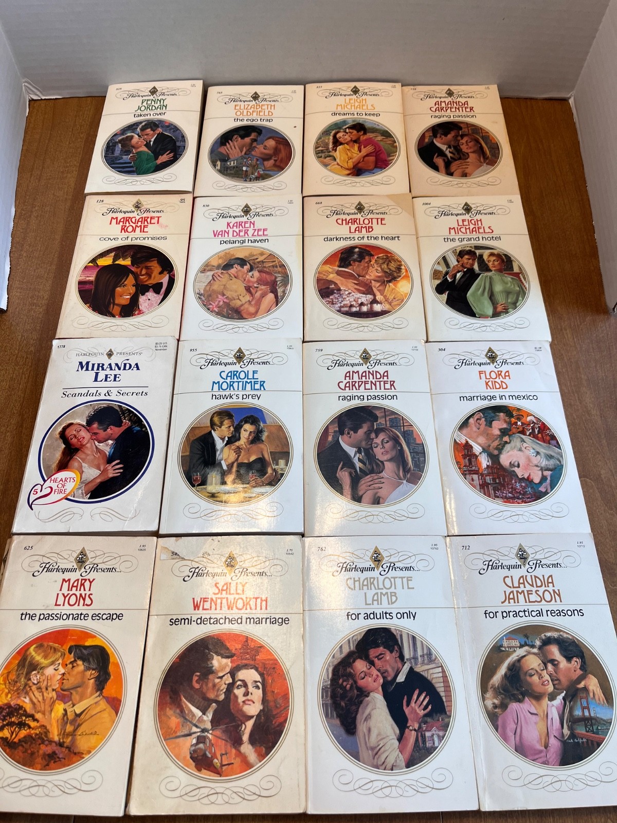 Harlequin Presents Lot of 16 (See photos for titles)