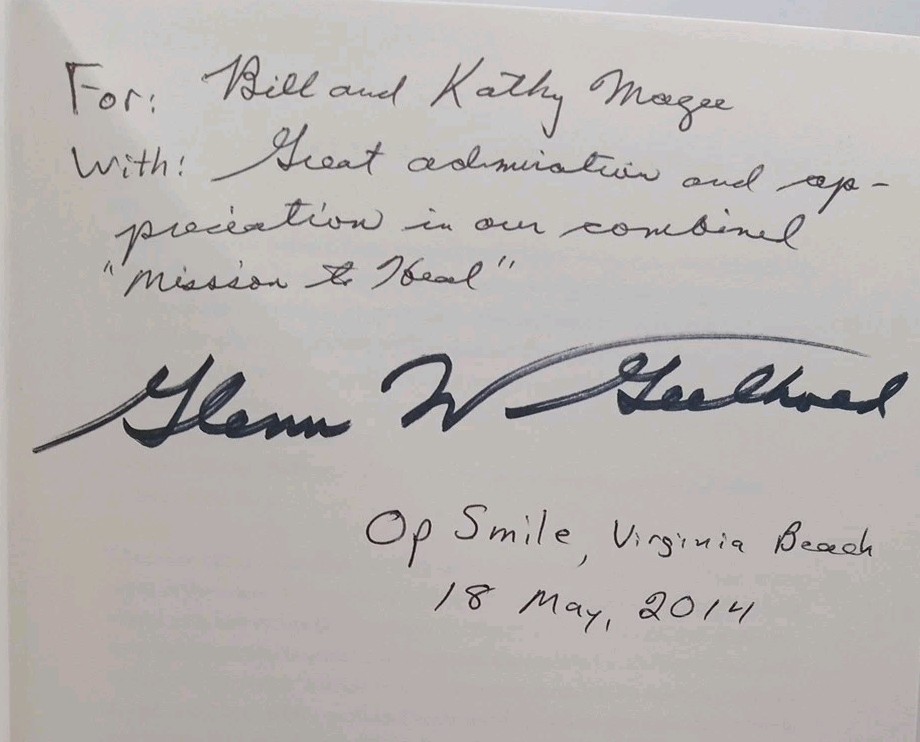 Signed Gifts from the Poor Dr. Glenn Geelhoed 1st Ed HC Medical Missionary 2011