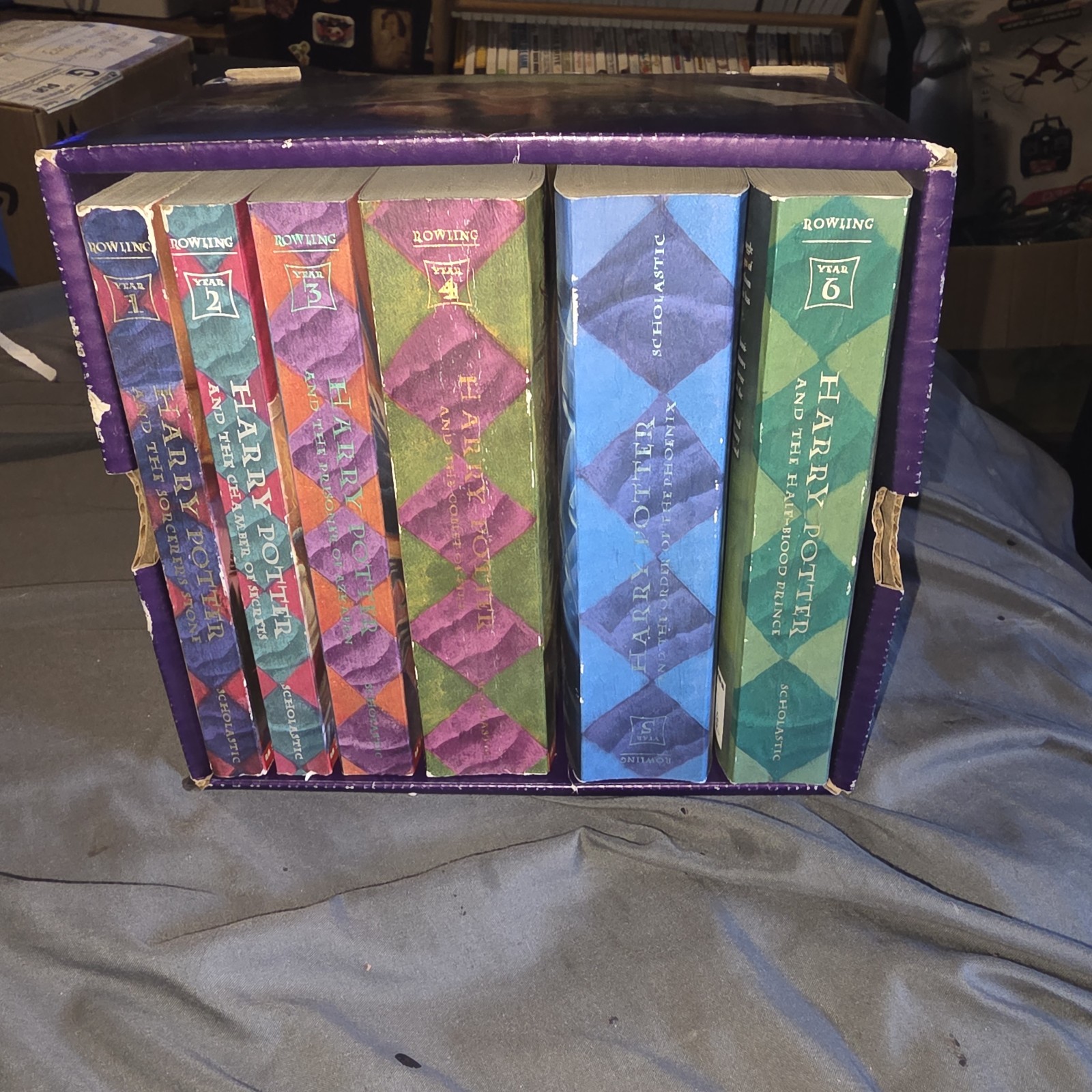 Harry Potter Paperback Boxset #1-6 by J. K. Rowling (2005, Paperback Set