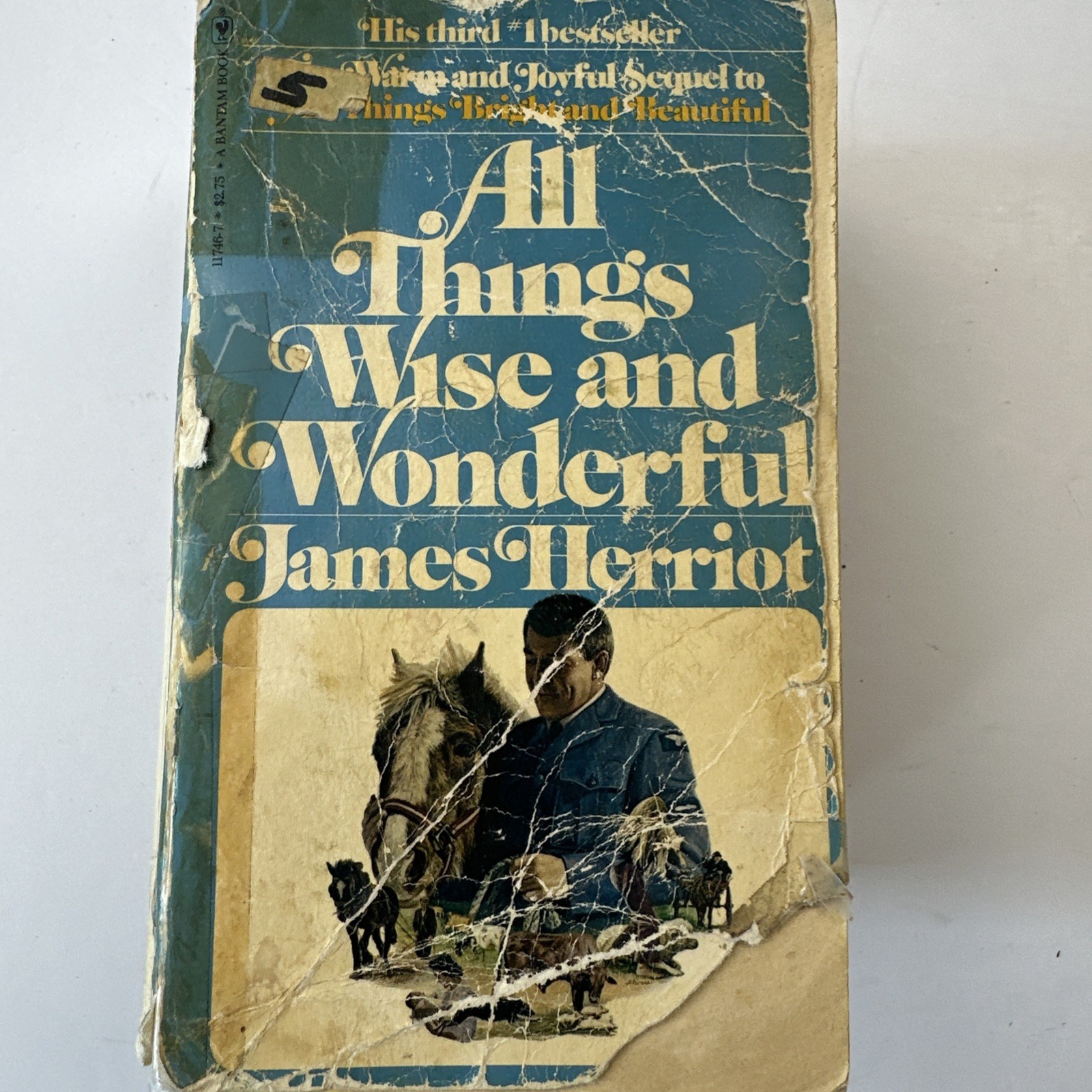 James Herriot 4 Book Lot All Creatures Great Small Wise Wonderful PB Vintage