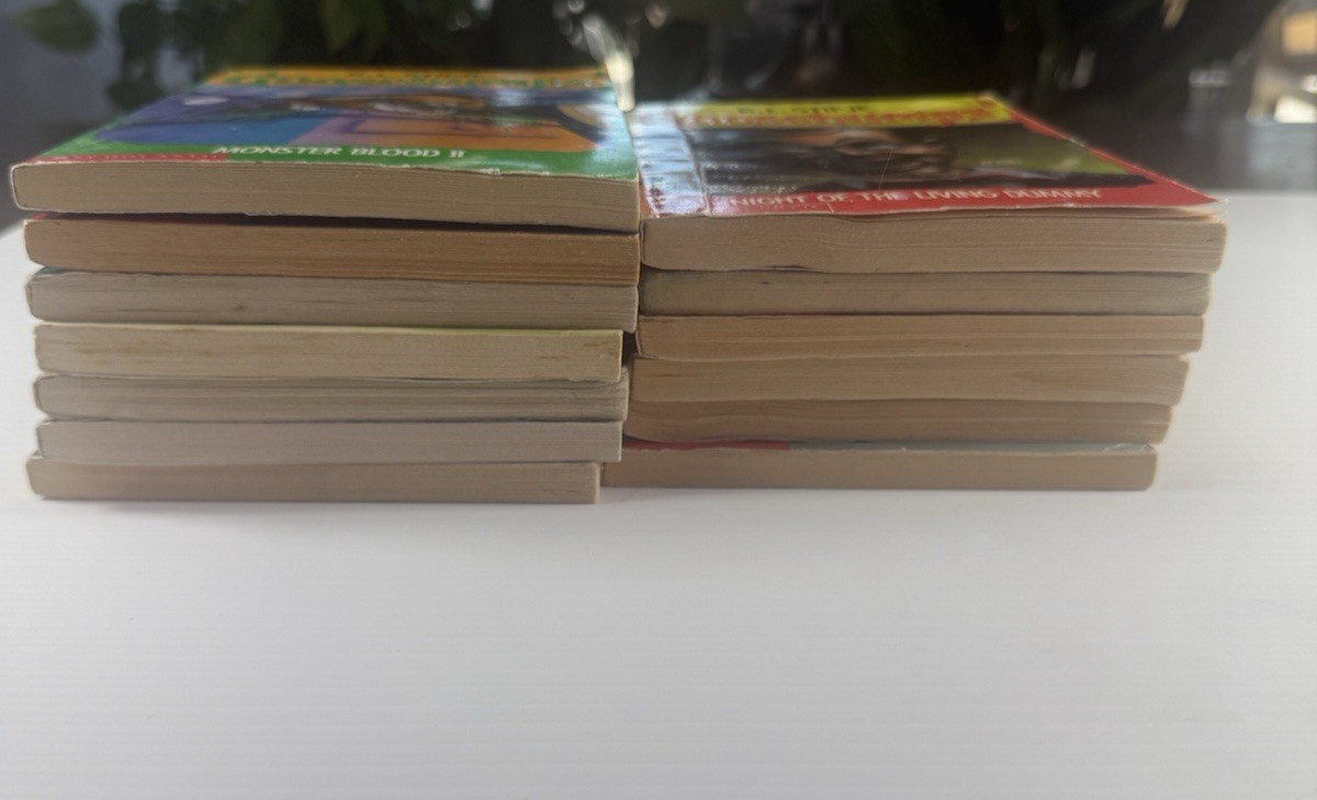 Goosebumps Lot of 13 Books R.L. Stine Classic & Most Wanted Horror Scholastic