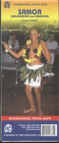 Samoa by ITMB Staff (2007, Sheet Map, Folded)