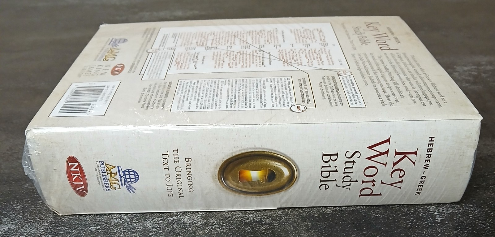 The Hebrew-Greek Key Word Study Bible: NKJV Edition, Hardcover