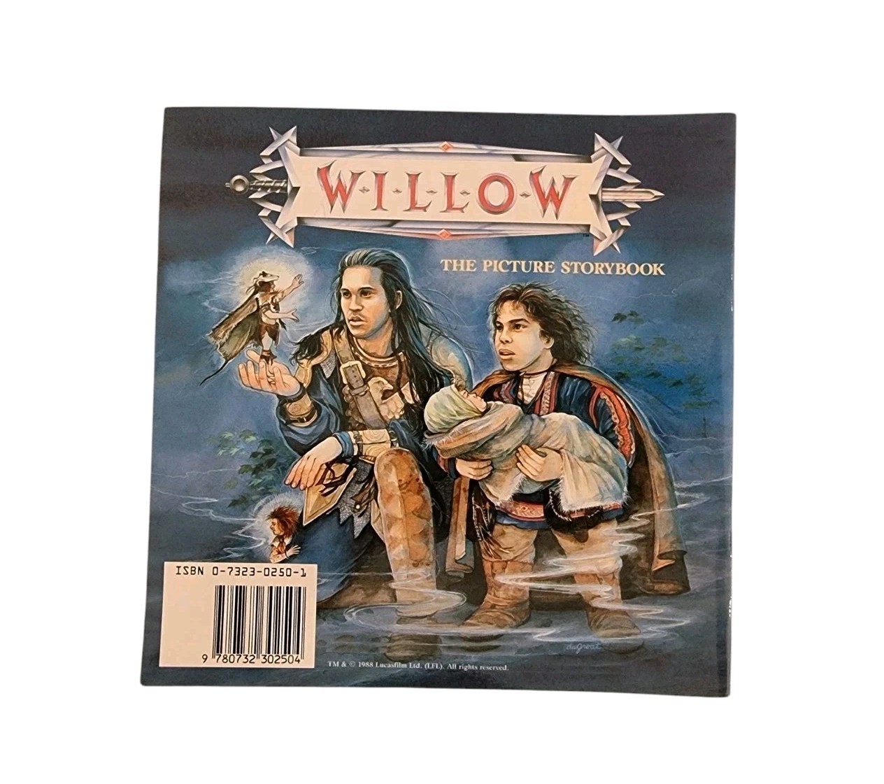 Willow The Picture Storybook Vintage 1988 Lucasfilm Book Cathy West Storytime PB