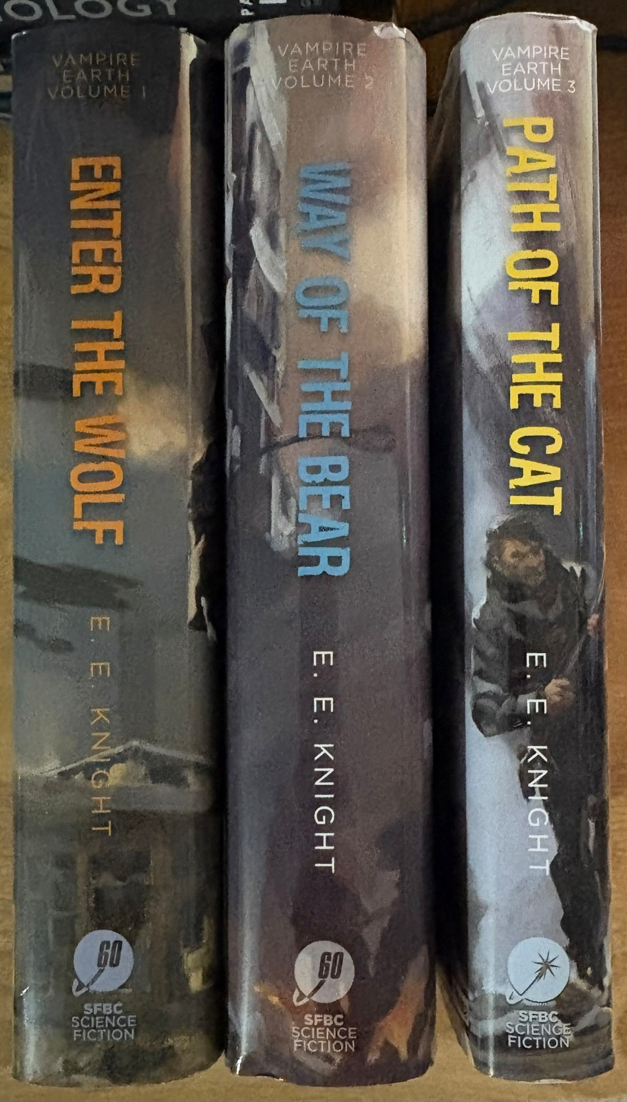 Vampire Earth by E.E Knight Omnibus Volume 1-3 Set (Hardcover) SFBC