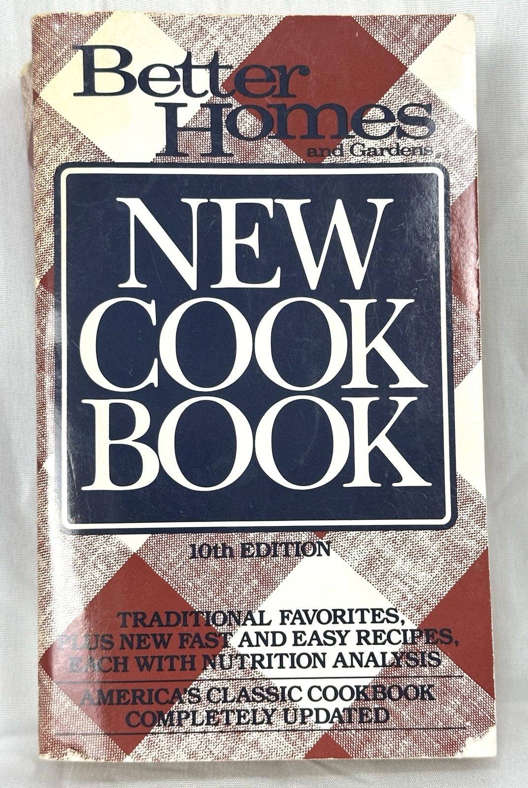 Better Homes Gardens New Cookbook 10th Edition 1984 Vintage 1088 Pages BHG