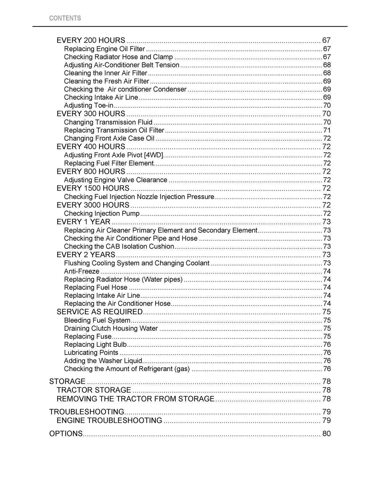 KUBOTA B2630 B3030 B3000 OPERATORS MANUAL – TOUGH WIRE BOUND – RUGGED COVERS