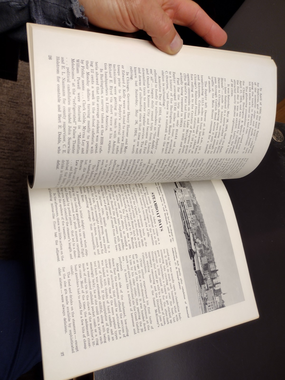 Burlington (Iowa) Once Upon A Time Dan Bied 1975 Craftsman Press Photos 88 Pages