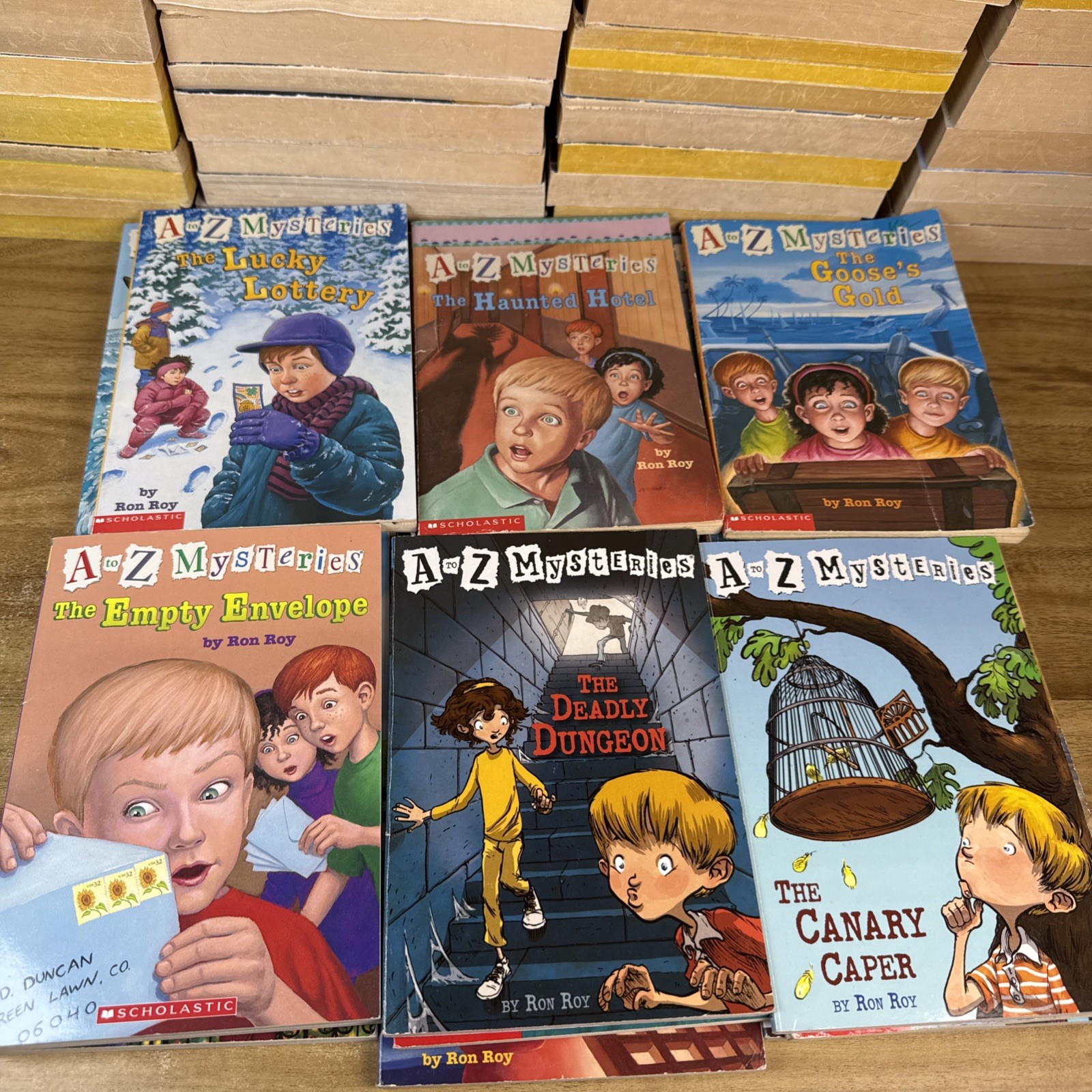 LOT OF 20 A TO Z MYSTERIES CHAPTER BOOKS Mixed Lot AGES 6-9 Paperback