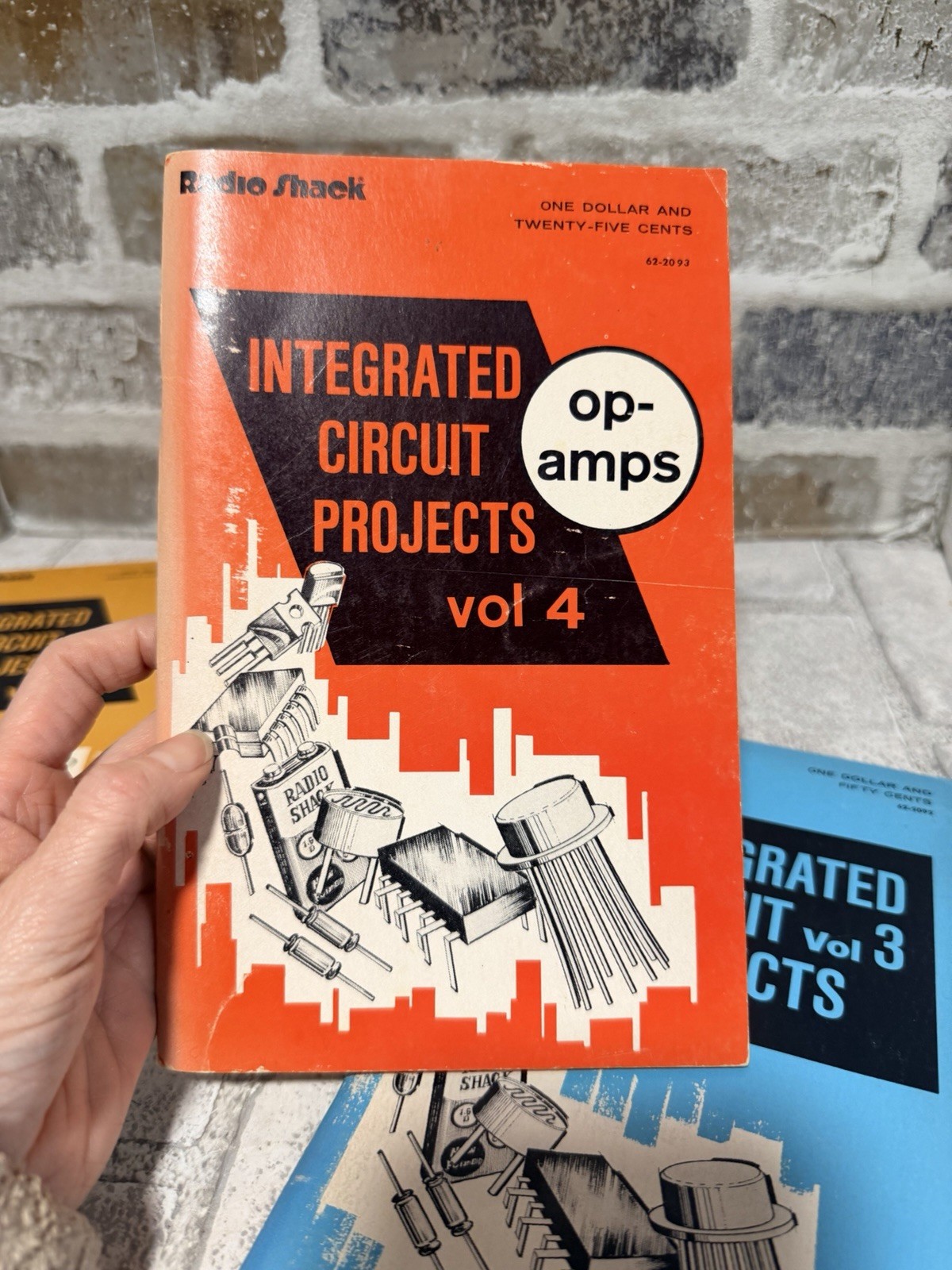 Radio Shack Integrated Circuit Projects vol 3,4,5 Forrest M Mims 1st Ed 1975