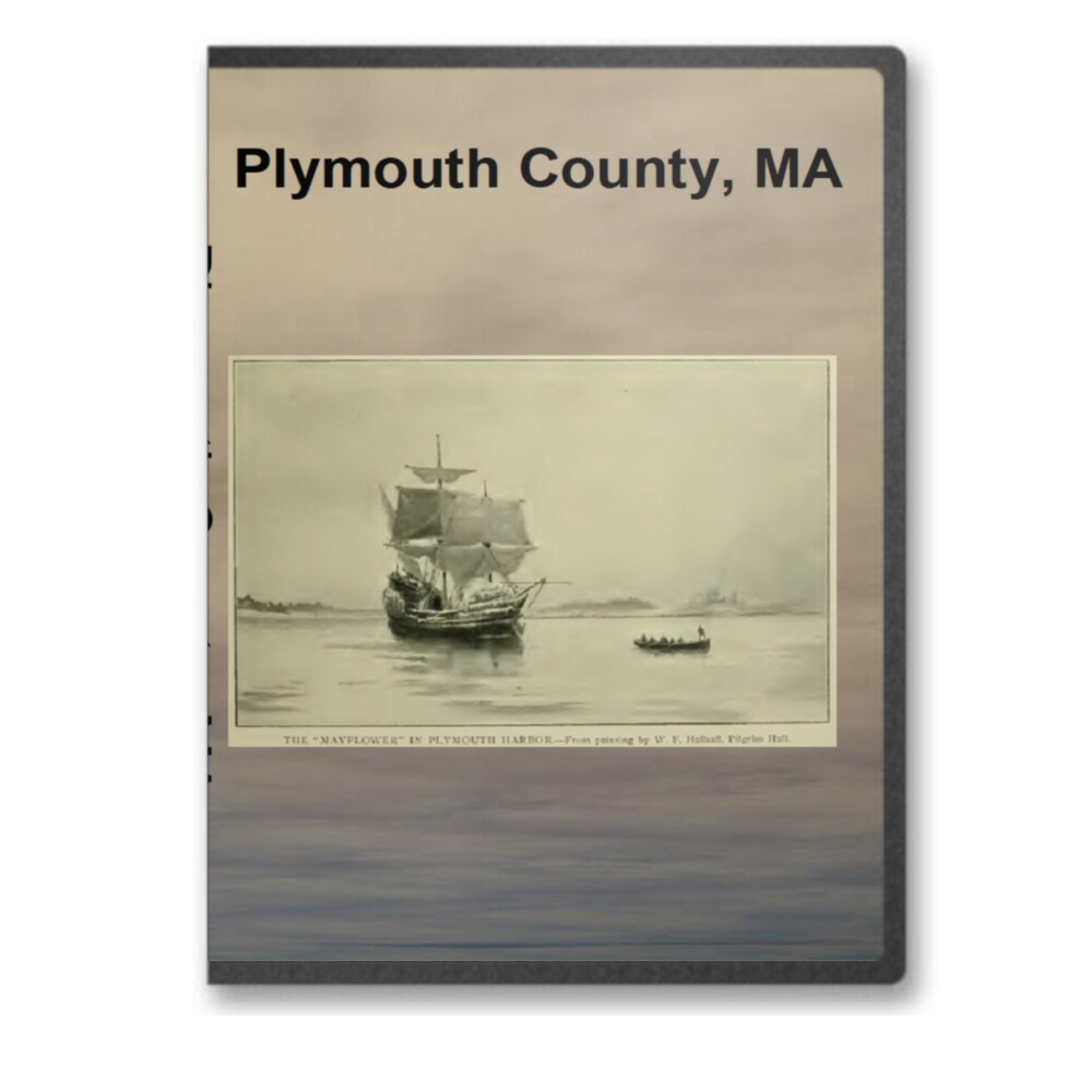 Plymouth County MA Massachusetts History Culture Family Genealogy 49 Books C693
