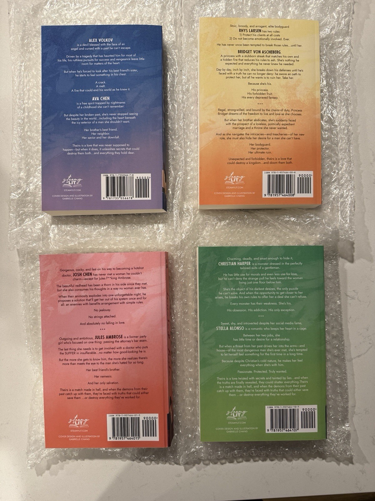 Steamy Lit Special Edition Twisted Series Signed Paperback Set