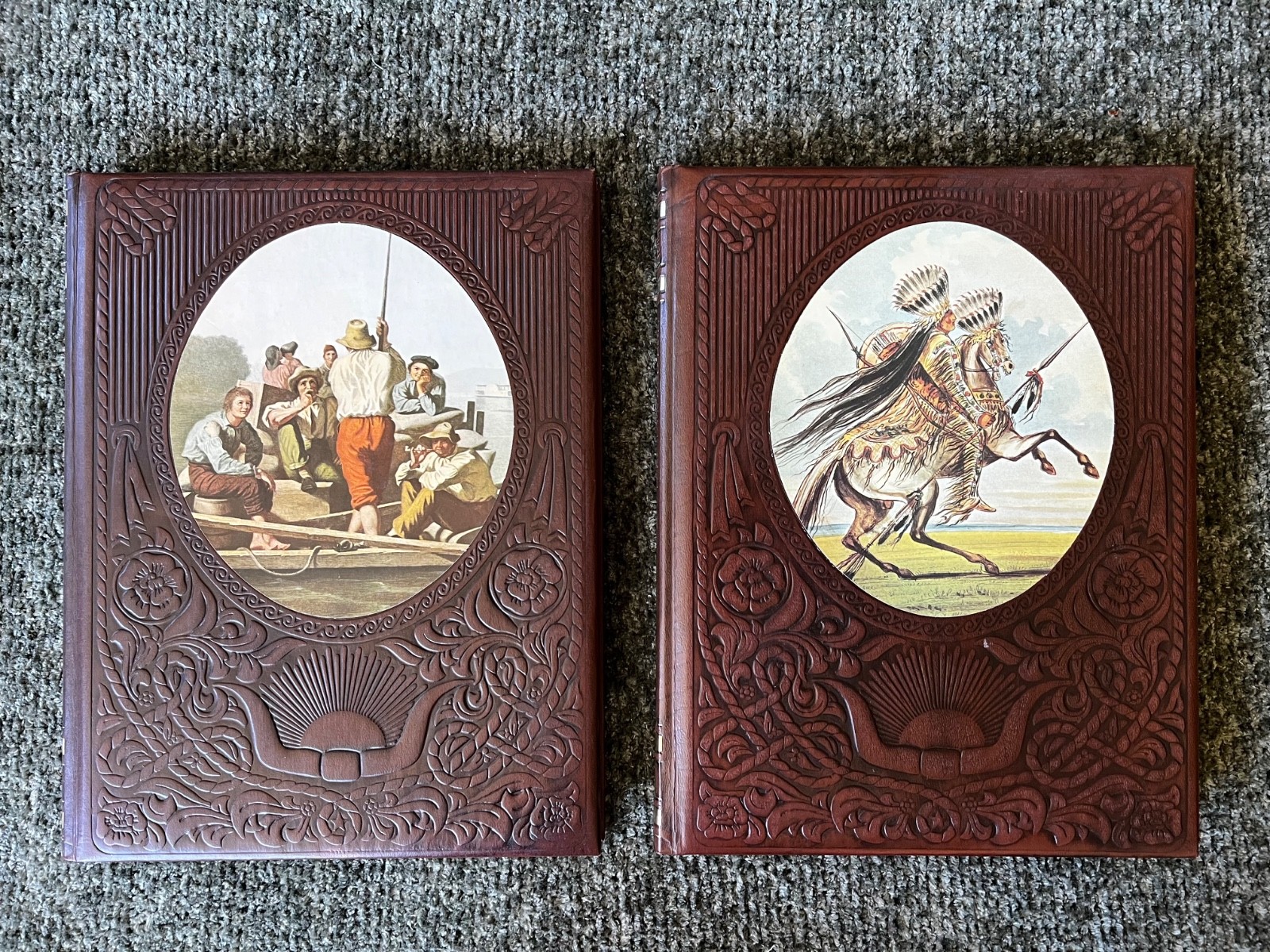 COMPLETE SET OF 26- Time Life The Old West Leatherette Hardcover (no index)