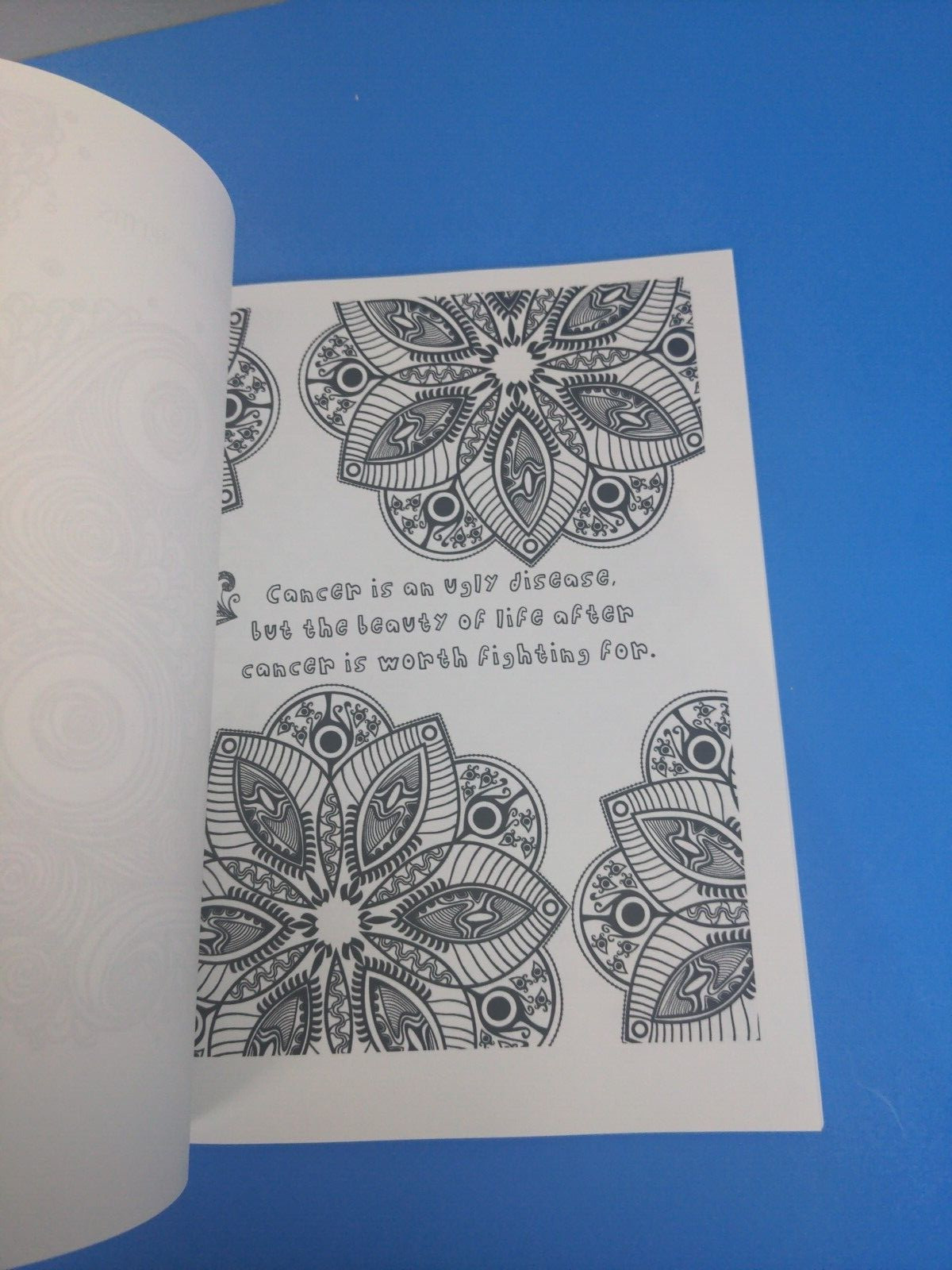 Suck It Cancer Coloring book ~ Positive Motivation to Beat Cancer