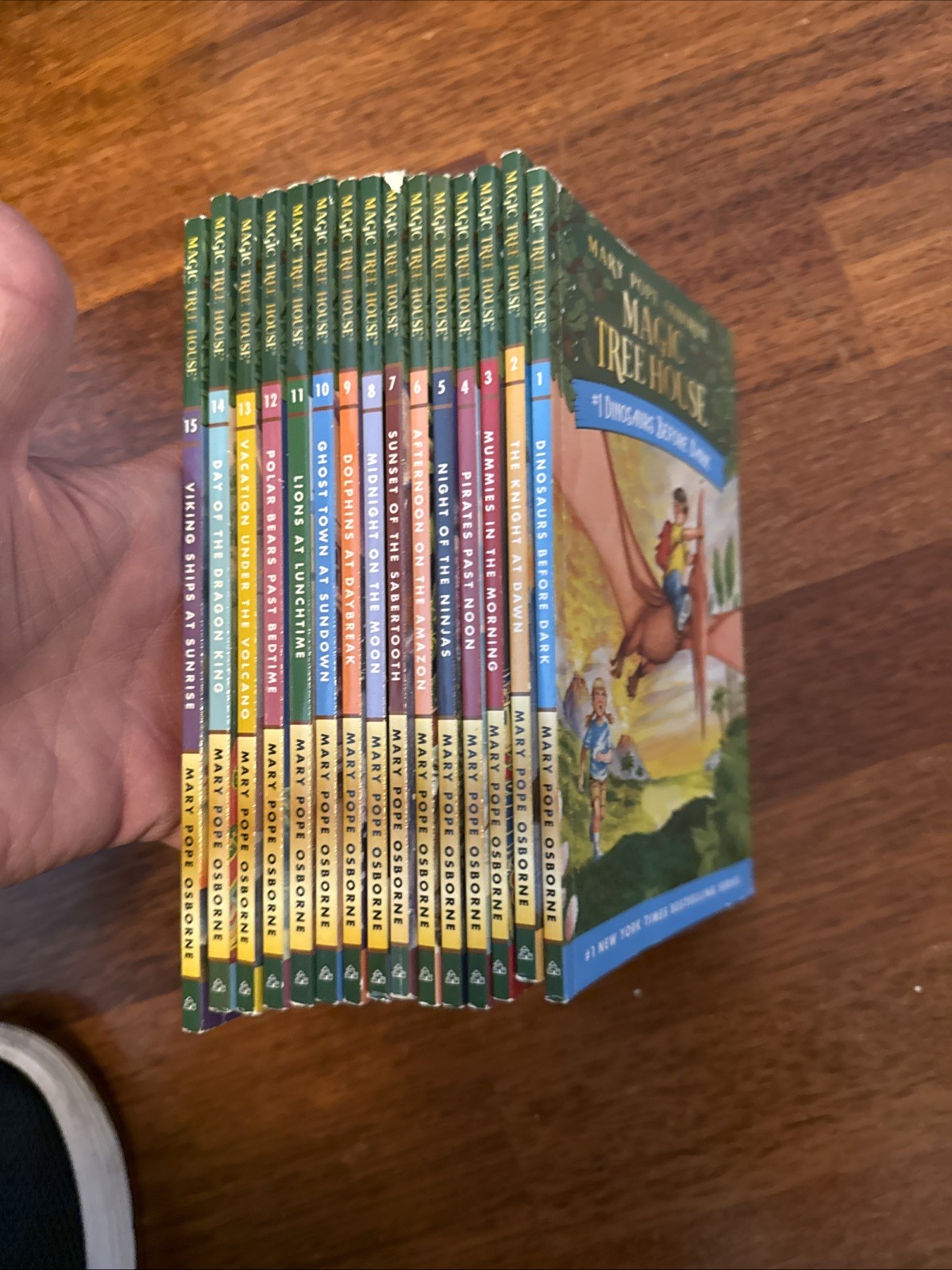 Magic Tree House Ser.: Night of the Ninjas by Mary Pope Osborne Book 1-15 Set 15