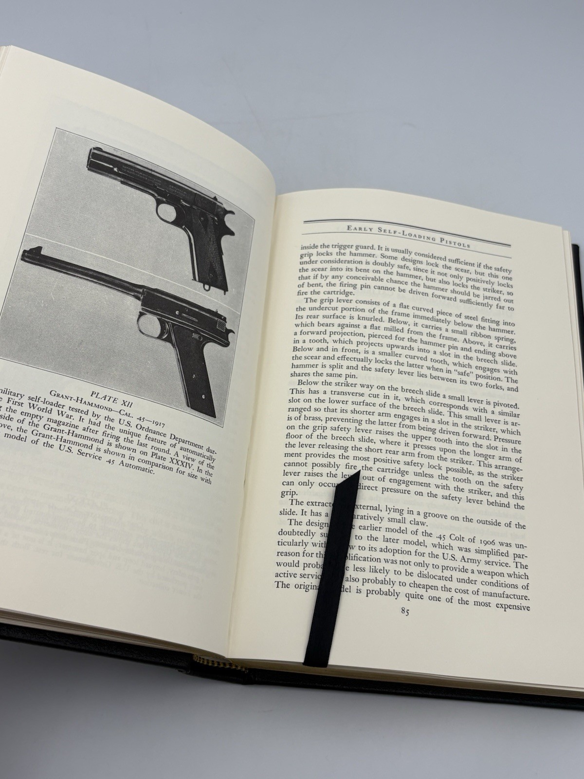 Textbook Of Automatic Pistols By Wilson Special Edition Leather Bound HC