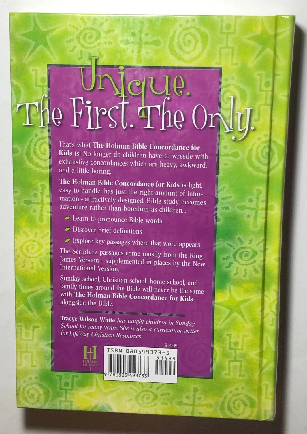 Holman Reference Bible Concordance for Kids A Personal Guide Through the Word