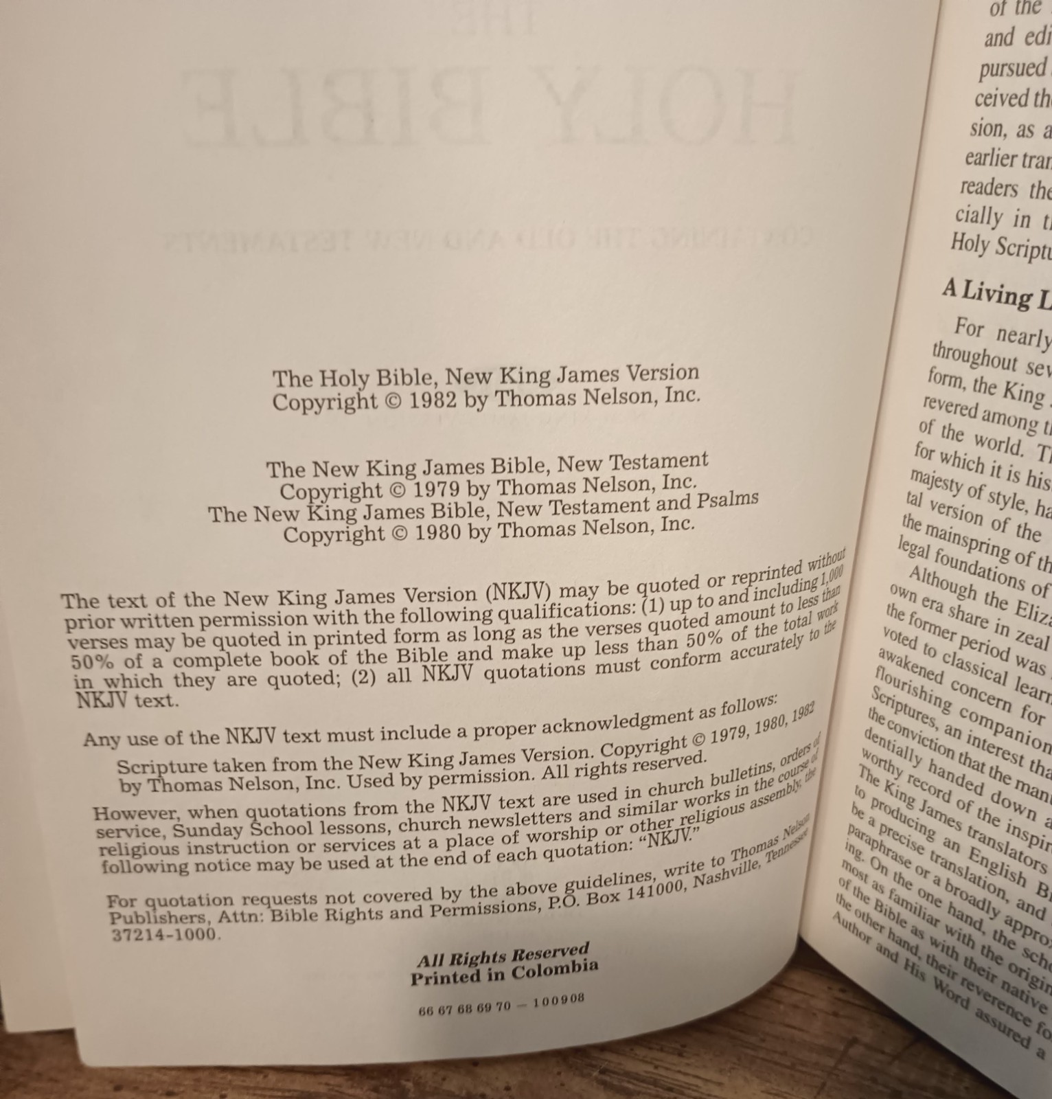 Holy Bible NKJV Words of Jesus in Red