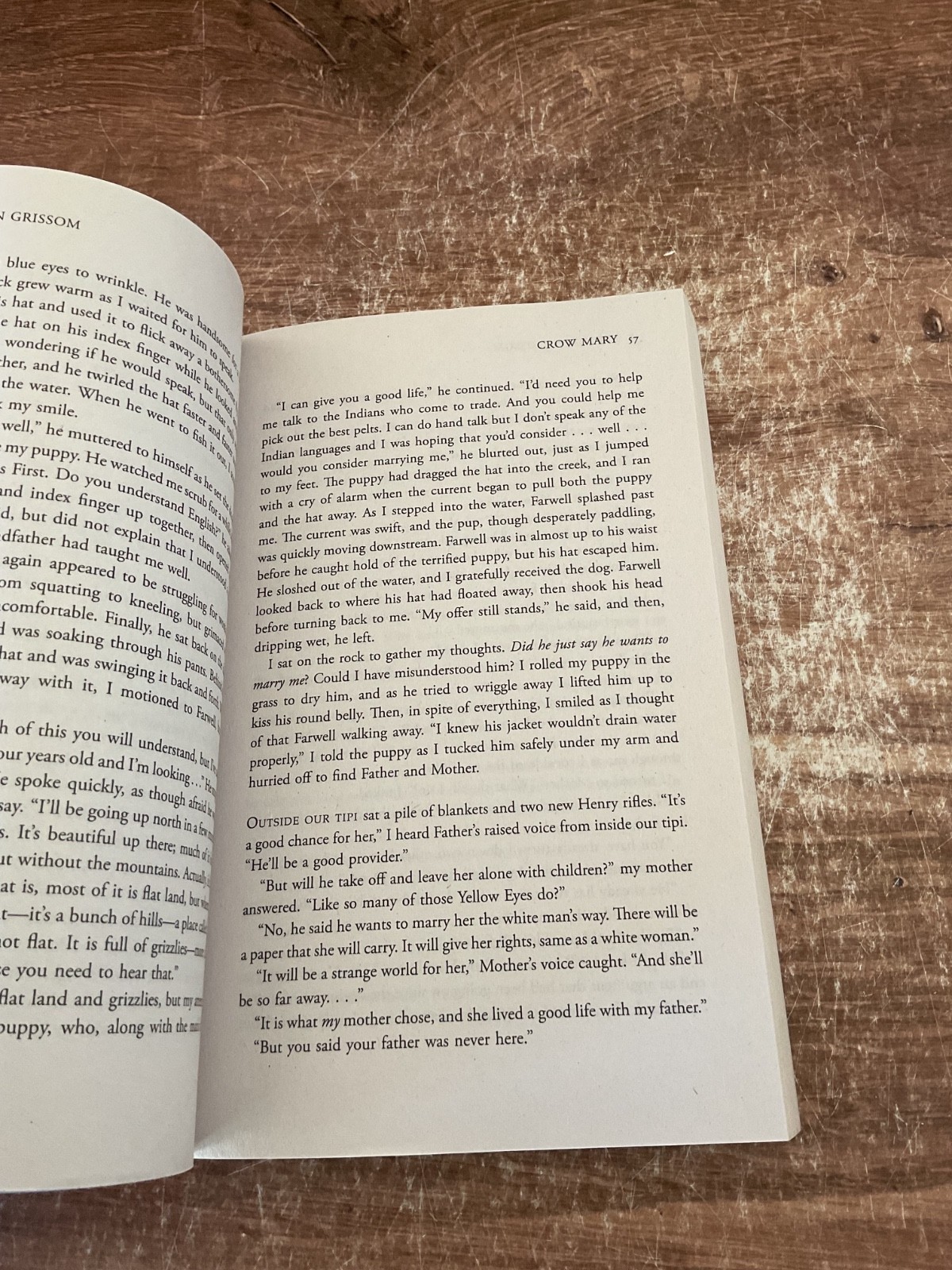 Crow Mary : A Novel Paperback Kathleen Grissom