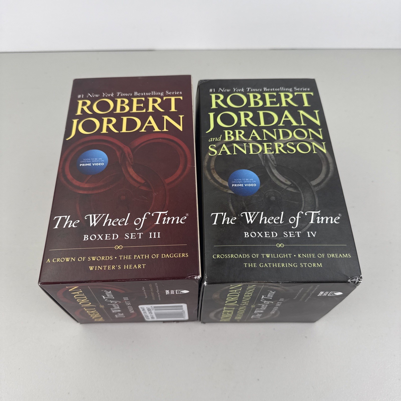Robert Jordan The Wheel of Time Books 7-12 PB – Box Sets III & IV 3 & 4