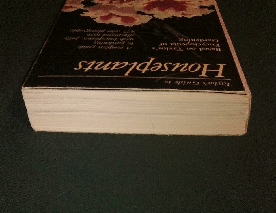 Vintage Taylor’s Guide to Houseplants-Taylor’s Gardening Guides- _GOOD Paperback