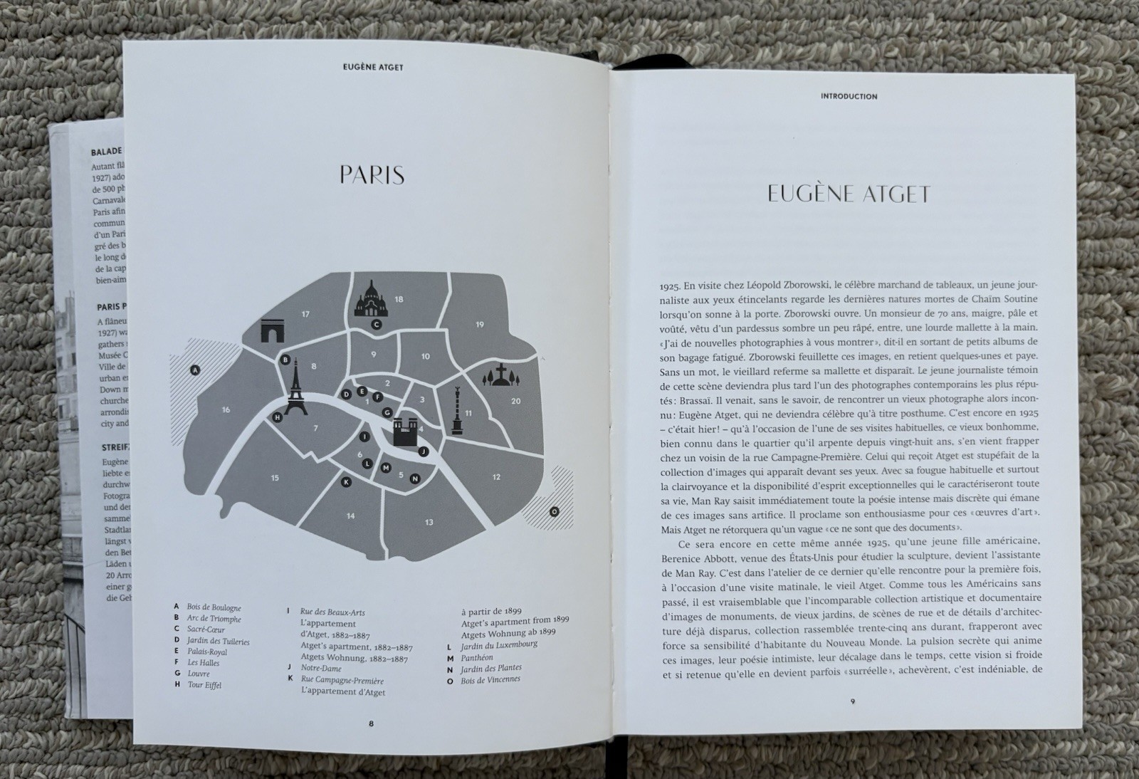Eugène Atget Paris by Jean Claude Gautrand 2016 Taschen PB