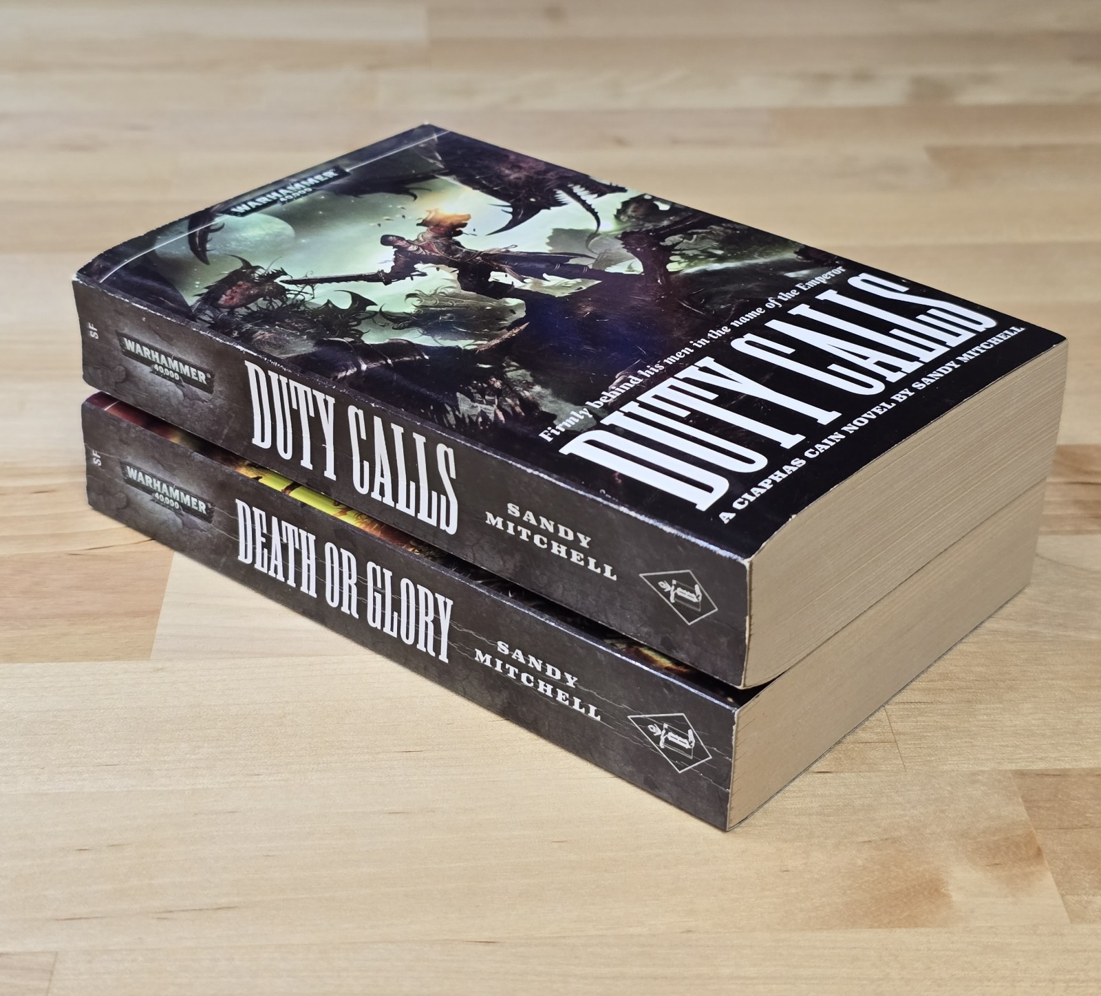 CIAPHAS CAIN NOVELS 1-5 SET BY SANDY MITCHELL WARHAMMER 40K