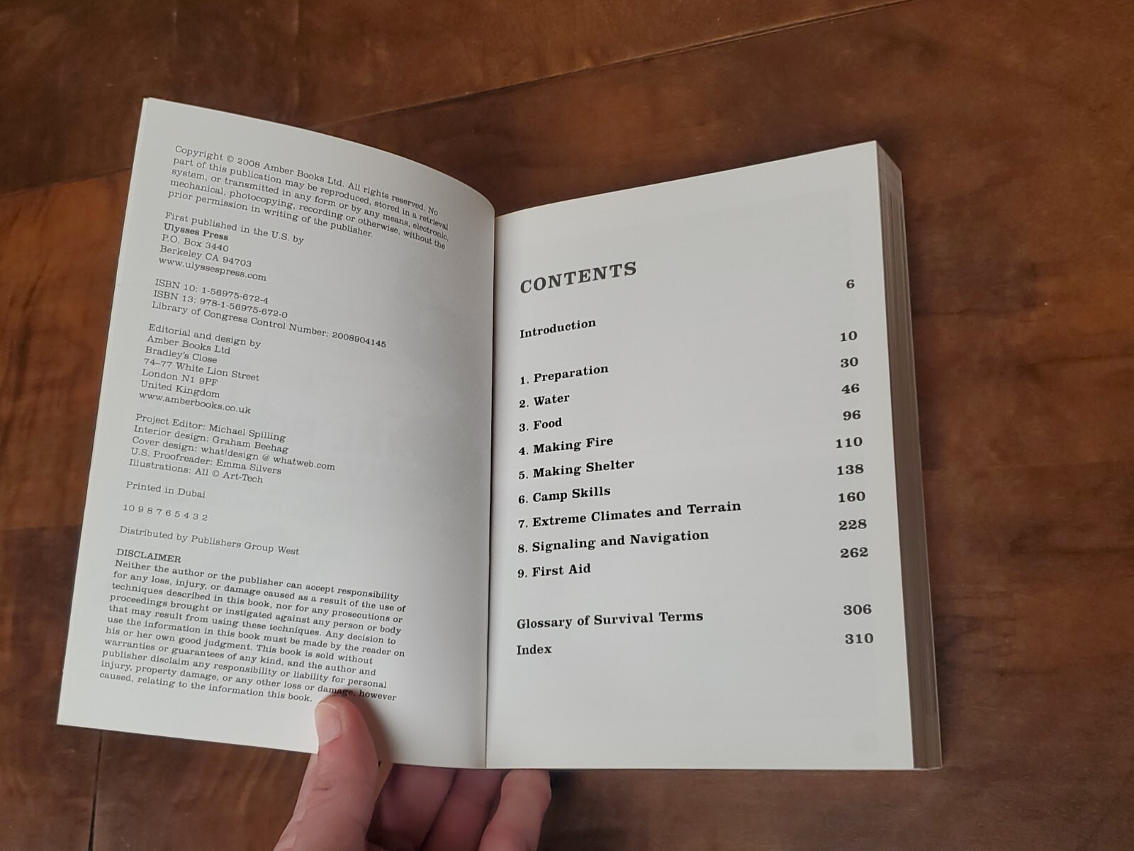 Special Forces Wilderness Survival Guide by Chris McNab / 2008, Ulysses Press