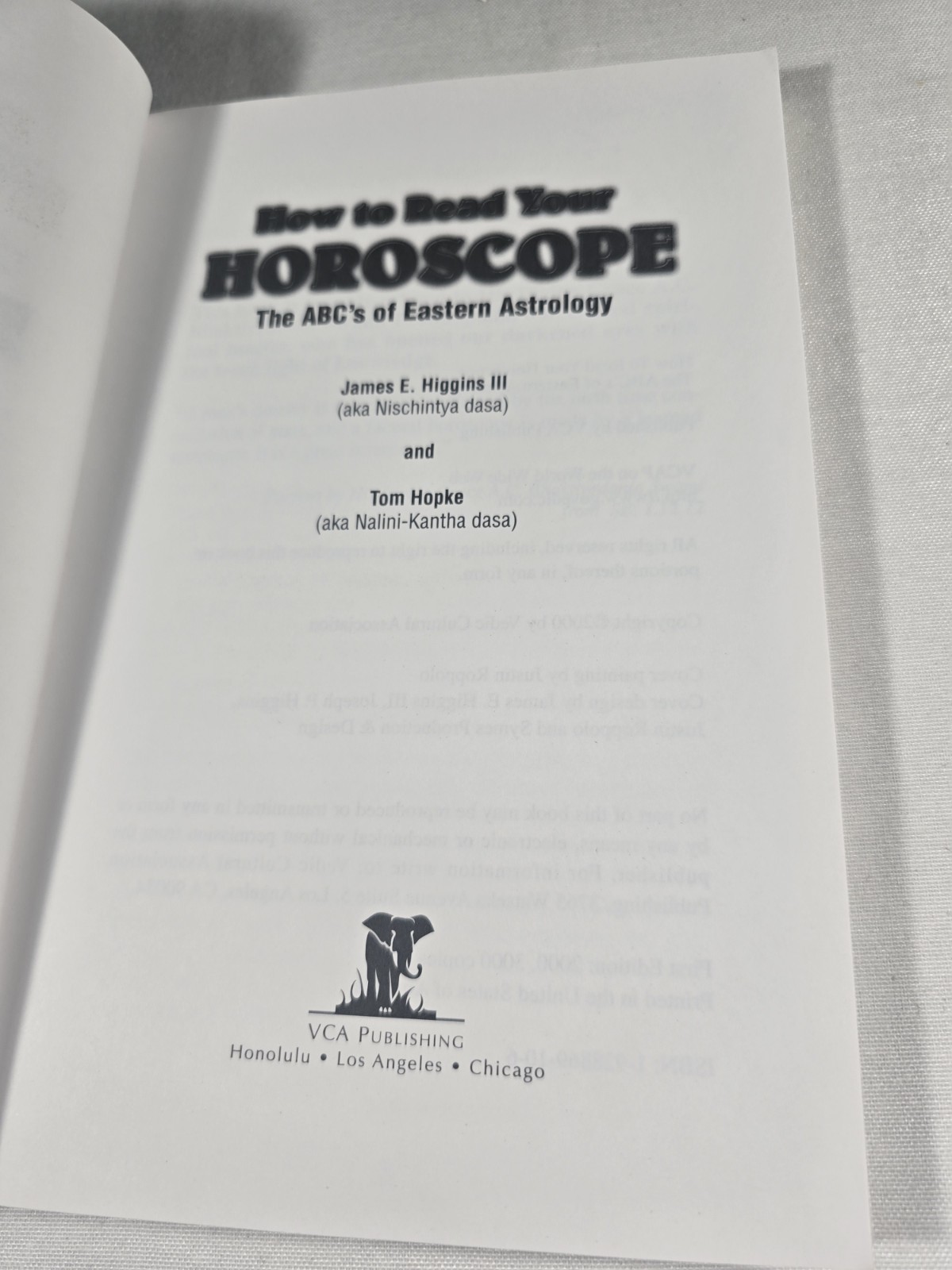 How To Read Your Horoscope The ABC’S Of Eastern Astrology James Higgins Vedic
