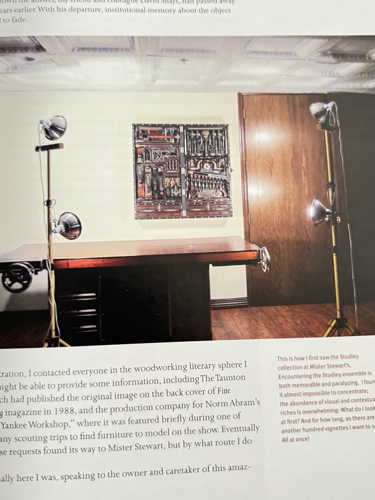 Virtuoso: The Tool Cabinet and Workbench of Henry O. Studley HC/DJ 2nd Printing