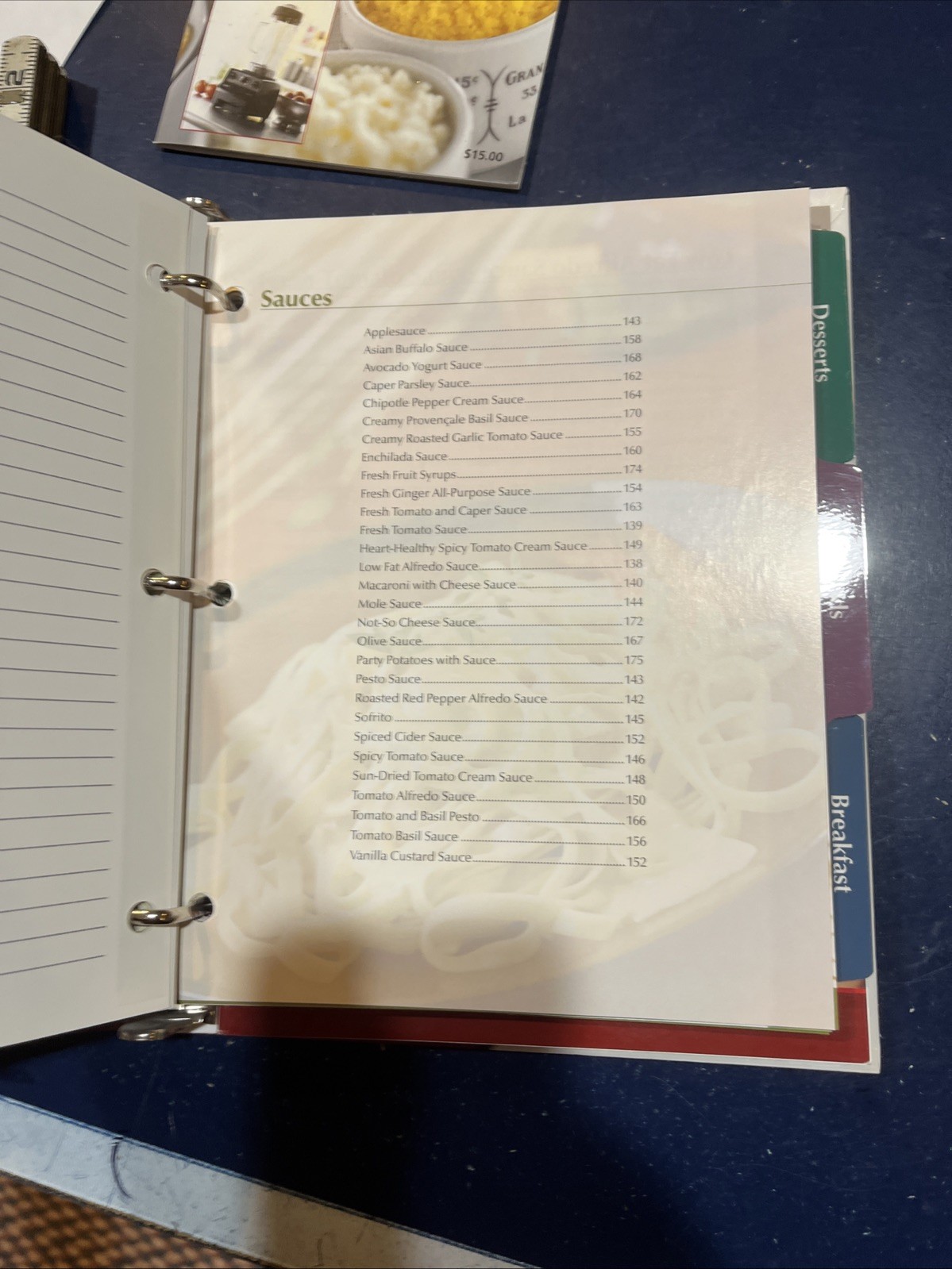 Vita-Mix Whole Food Recipes 3-Ring Binder & Owner’s Manual, 2009 Spiral HC +