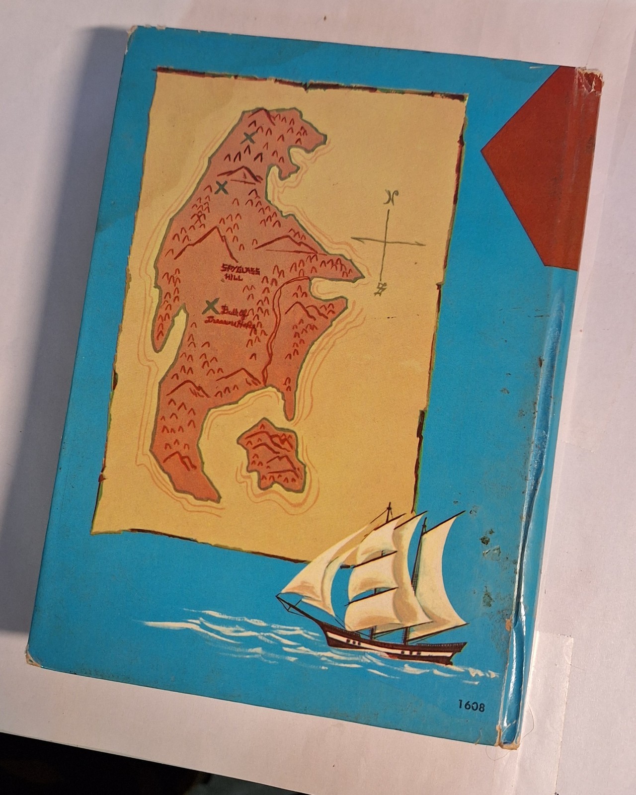 Treasure Islsnd, Copyright 1955 Whitman Publishing Hardback